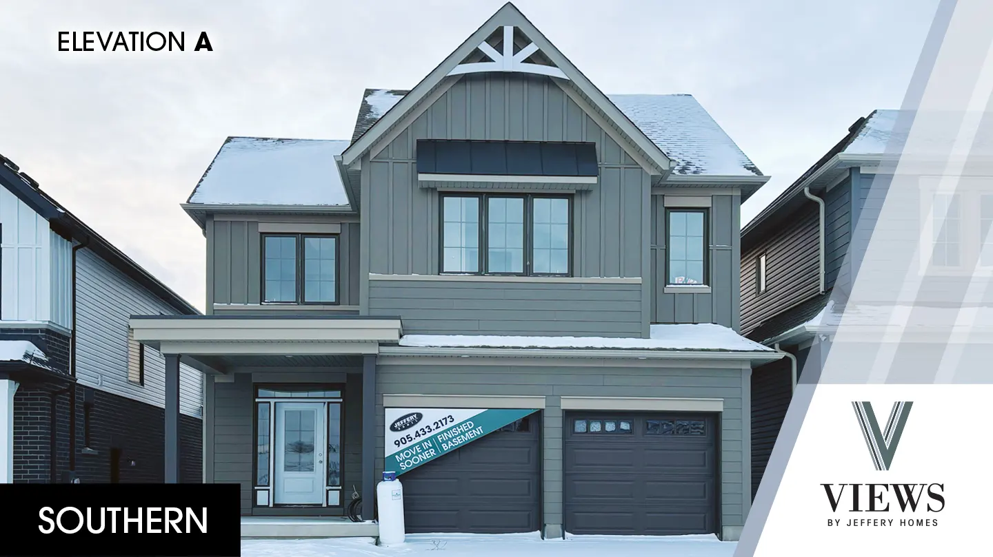 Southern home model, B elevation