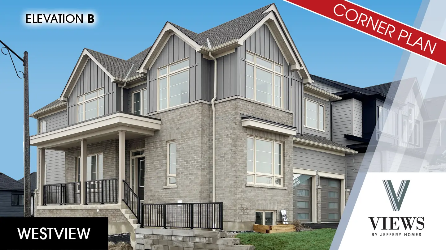 Westview home model, B elevation