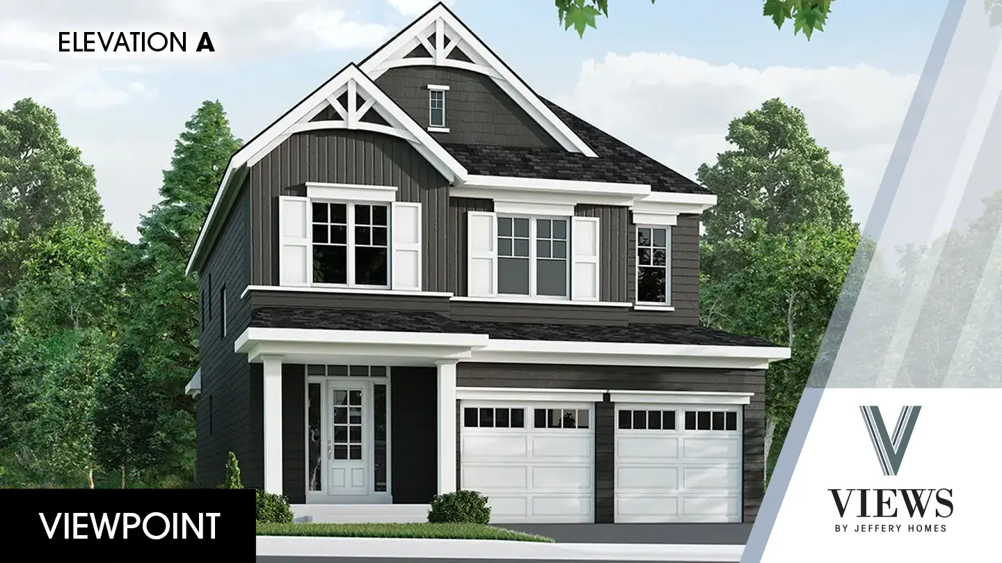 Viewpoint 'A' Elevation for Lot 36 Viewpoint home model, A elevation