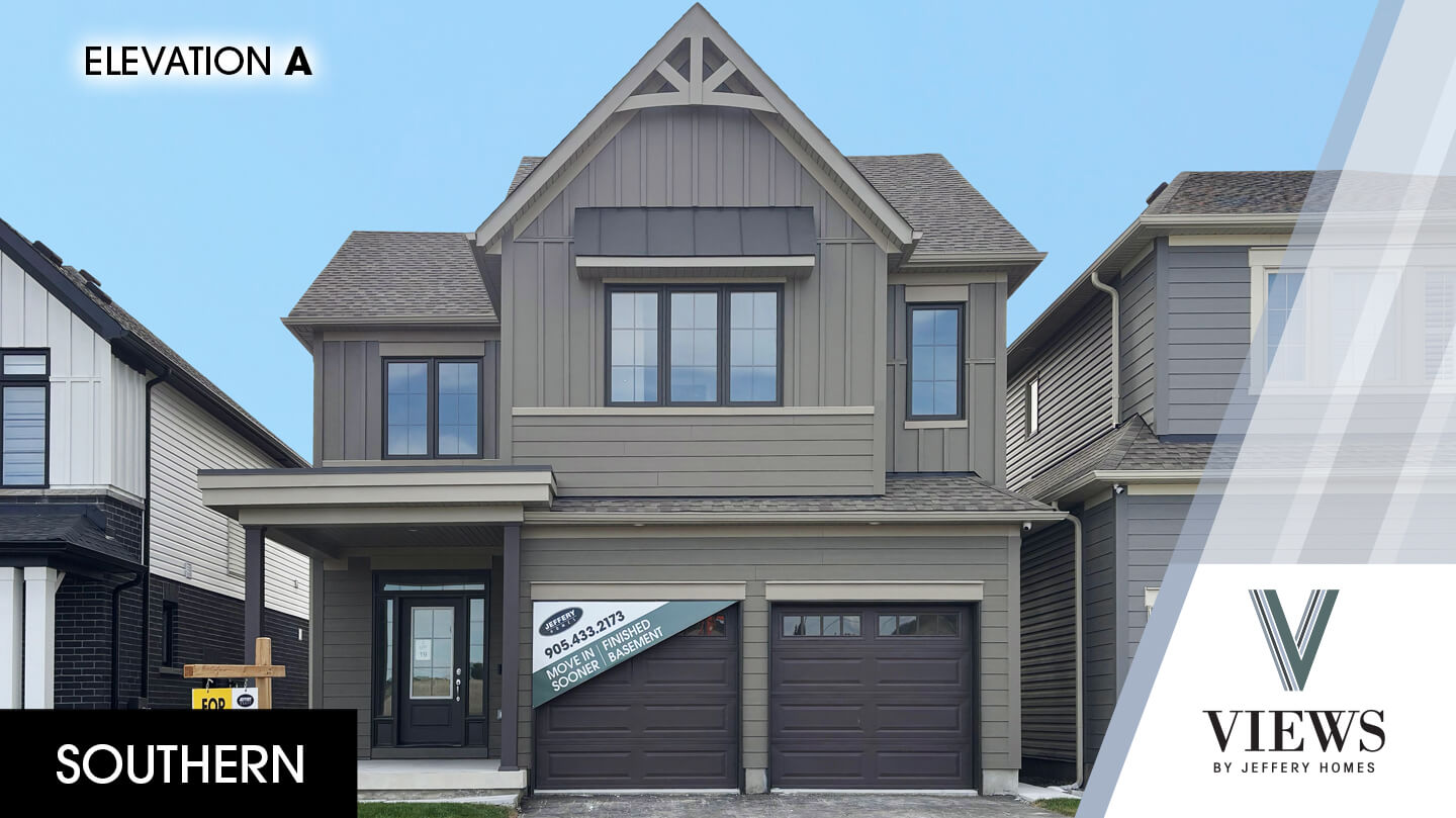 Southern home model, B elevation