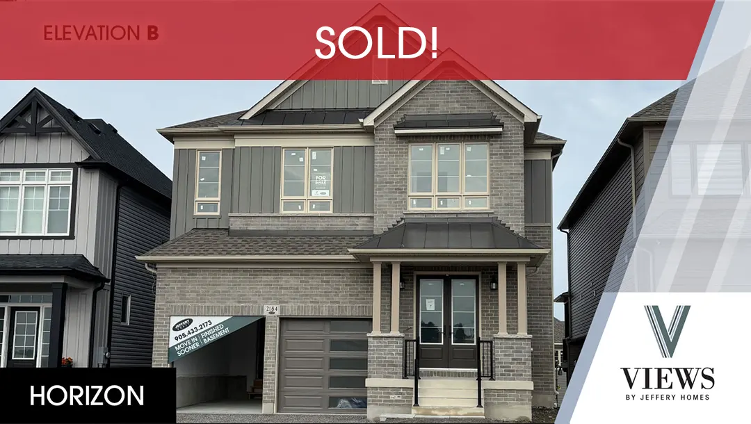 Horizon home model, B elevation