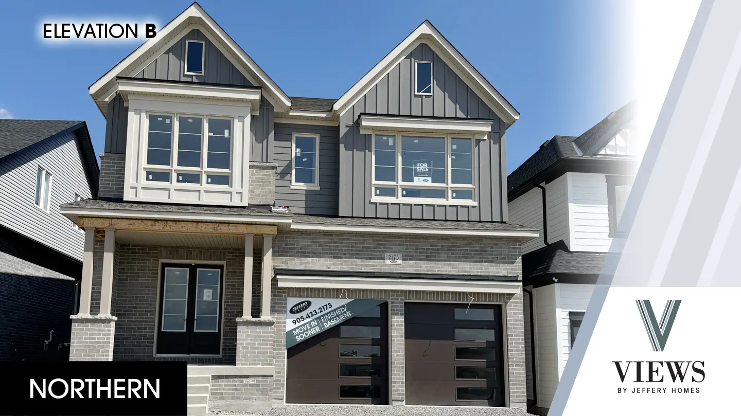 Northern home model, B elevation