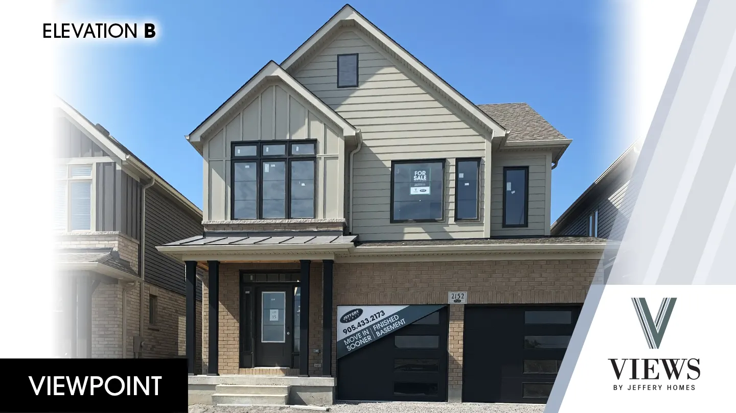 Viewpoint home model, B elevation