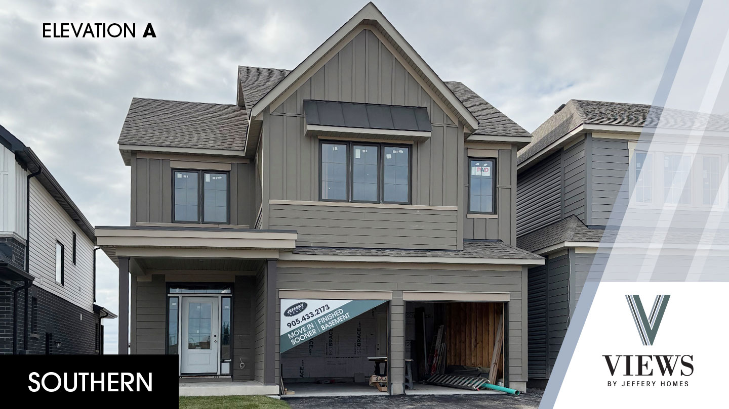 Southern home model, B elevation