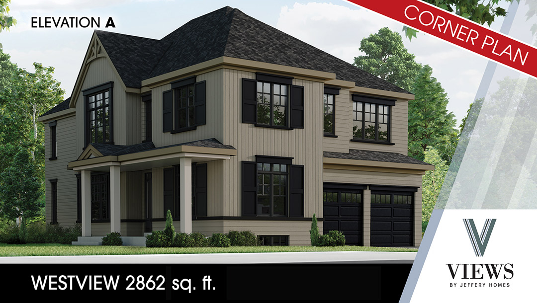 Westview home model, A elevation